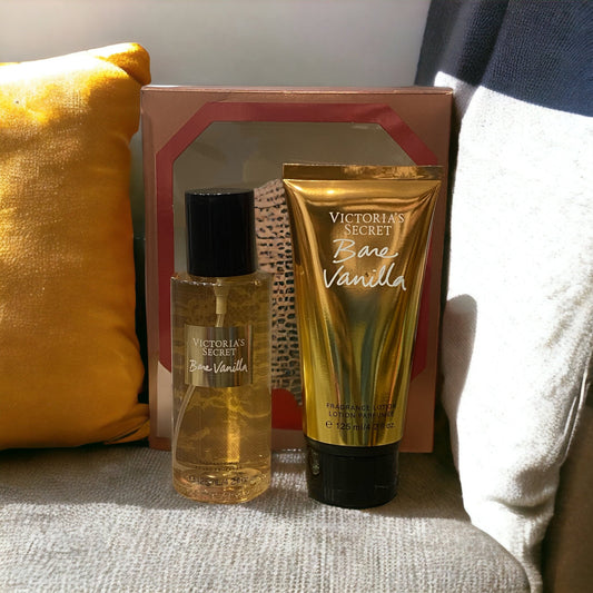 VICTORIA SECRET Bare Vanilla Body Lotion & Mist Set