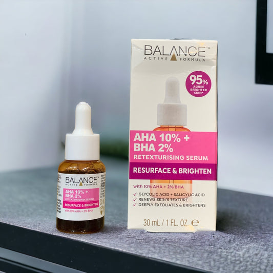 BALANCE Resurface & Brighten AHA 10% + BHA 2%